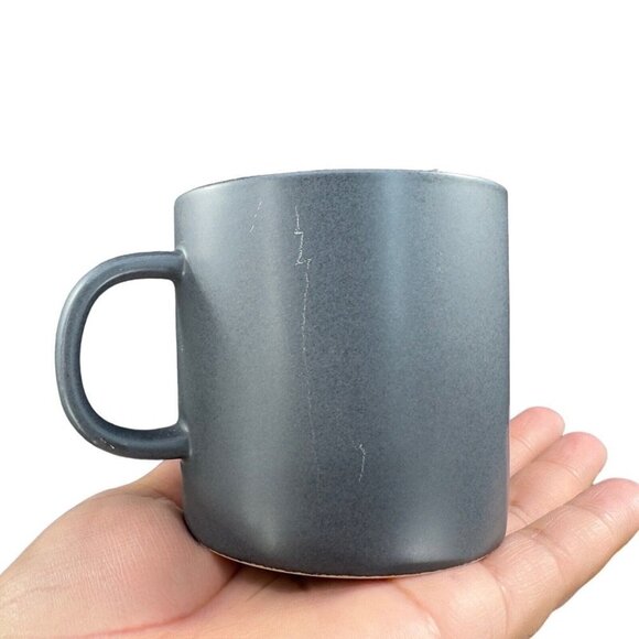 Calvin Klein Swid Powell Ceramic Gray Matte Stoneware Teacup Saucer Set Japan - Picture 12 of 16